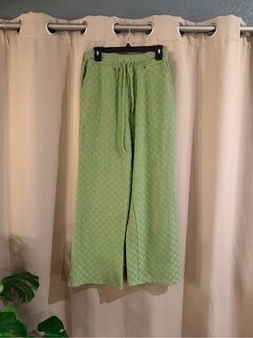 Le Lis  Green Wide-Leg Pants